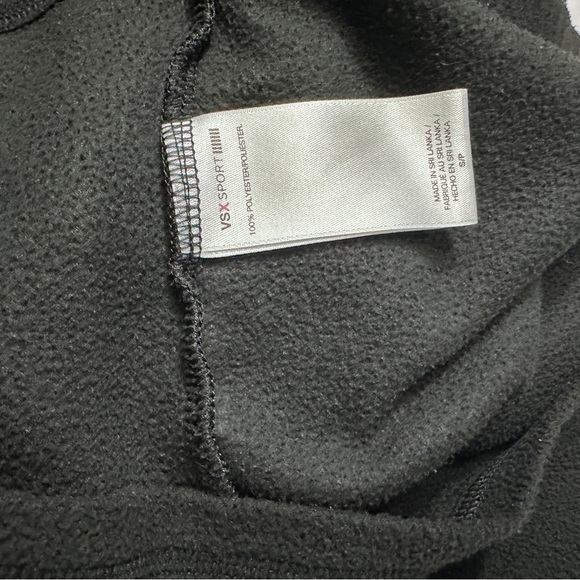 Victoria Secret VSX Sport Mock Fleece Turtleneck Women’s Black S/P - Picture 9 of 10